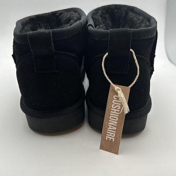CUSHIONAIRE Women's pull on boot 7.5 BLACK - Picture 4 of 7